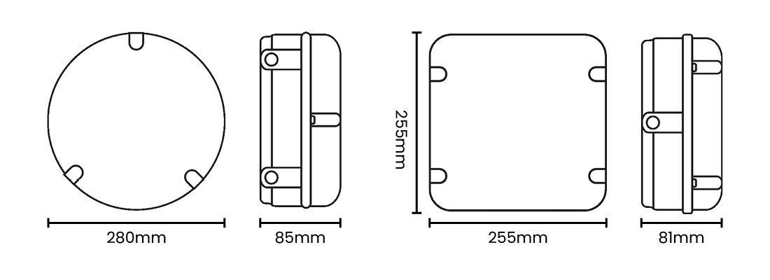 Reba dimension drawings